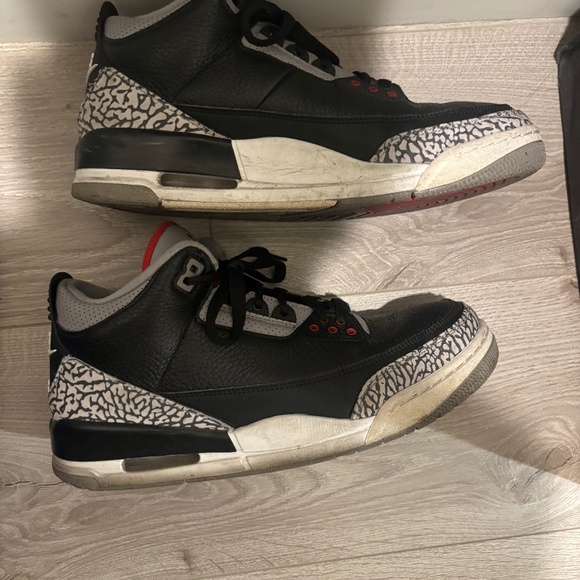 Air Jordan 3 Retro OG Black Cement 2017 Size 10 - Picture 1 of 1